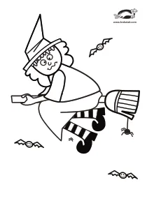 coloring,craft-coloring,halloween,witch