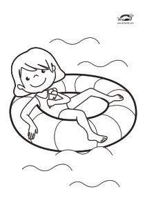 coloring,craft-coloring,lifebelt,ring,summer,swim