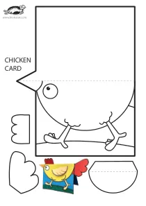 card,chicken,craft,craft-coloring,easter