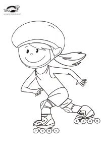 coloring,craft-coloring,skateboard,summer
