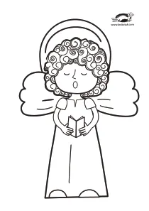 angel,christmas,coloring,craft-coloring,winter