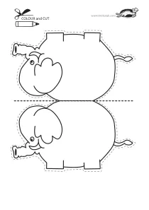 elephant,fine-motor,paper-toy,scissors