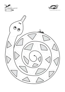 fine-motor,scissors,snake,spiral