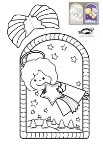 angel,christmas,craft-coloring,winter