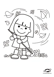 autumn,broom,craft,craft-coloring,fall,sweep