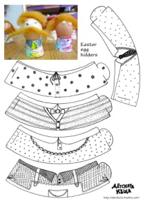 craft,craft-coloring,easter,egg,holder