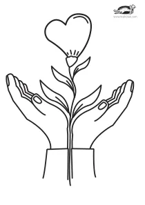 coloring,craft,craft-coloring,flower,hand,heart,mother,mothers-day,valentines-day