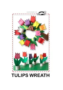 craft-coloring,spring,tulip