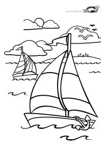 boat,coloring,craft-coloring,sea,summer