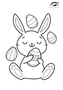 3d,bunny,coloring,craft-coloring,draw,easter,rabbit