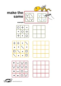 logic,make-the-same,order,pattern