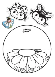 bee,craft,craft-coloring,dancing,ladybird,ladybug,spring,summer