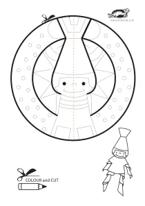 clown,fine-motor,paper-toy,party,scissors,symmetry