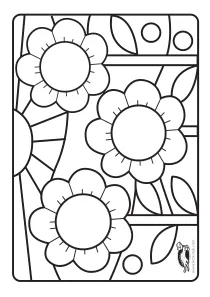 coloring,craft-coloring,spring