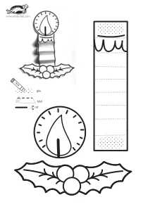 accordion,candle,christmas,coloring,craft,craft-coloring,winter