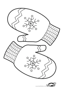 christmas,coloring,craft-coloring,glove,winter