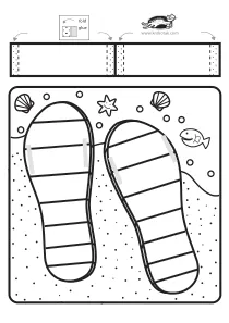 3d,coloring,craft,craft-coloring,summer,vacation