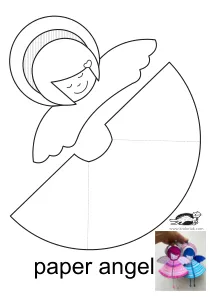 angel,christmas,craft-coloring
