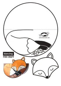 autumn,craft,craft-coloring,dancing,fall,fox