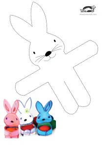 bunny,craft,craft-coloring,easter,egg,holder,rabbit,scarecrow