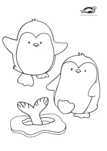 christmas,coloring,craft-coloring,penguin,winter