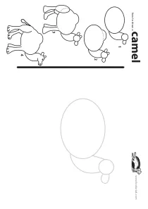 camel,draw,fine-motor,how-to-draw