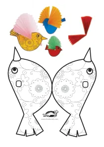 bird,craft,craft-coloring,mother,mothers-day,paper-toy,spring